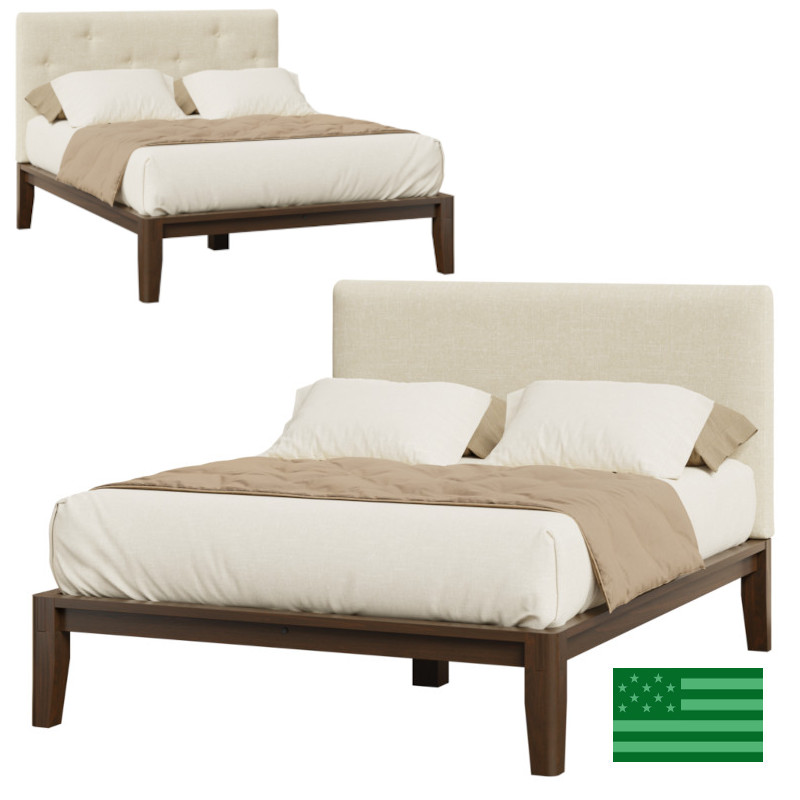 Tsukimi Upholstered Bed